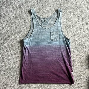 Modern Amusement ombré tank top
